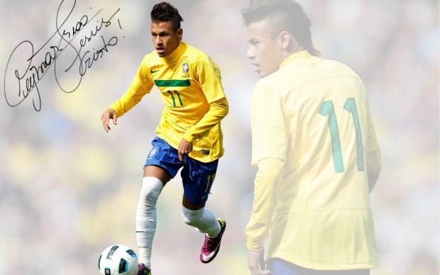 Neymar Brazil Desktop Wallpaper.