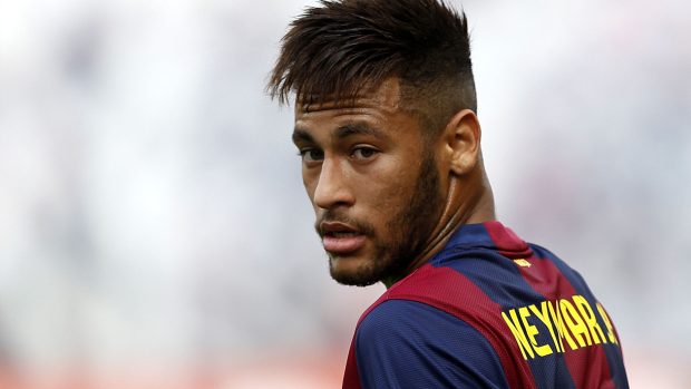 Neymar barcelona football player face backgrounds.