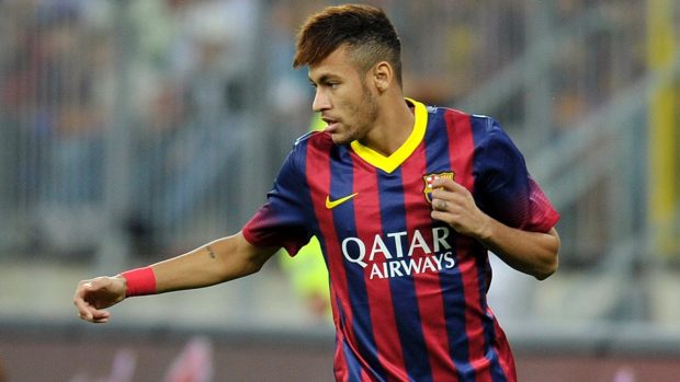 Neymar estreou com a camisa do barcelona wallpapers.