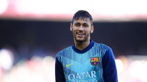 Neymar jr smiling wallpaper 1080p.