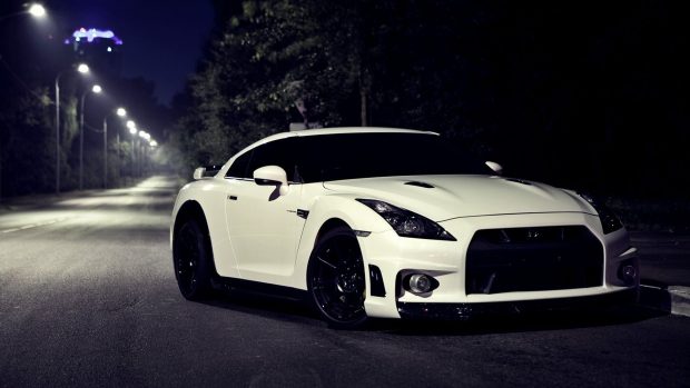 Nissan R35 White Gtr Wallpapers HD.