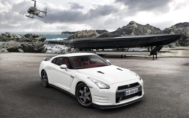 Nissan White Gtr Wallpapers.