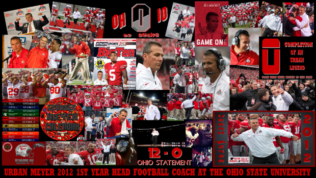 Ohio State Football Urban Meyer's 1st year as head coach at OSU.