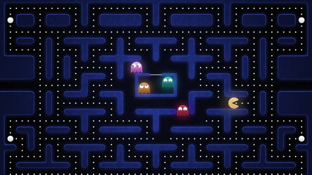 Pacman Maze Harassment 1920x1080.