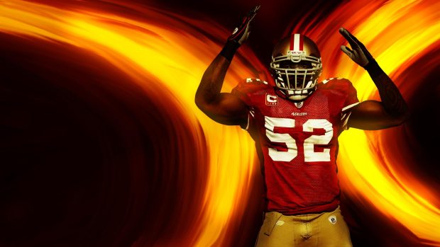 Patrick Willis SF 49ers Wallpaper.