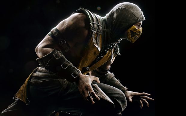 Photo mortal kombat scorpio ninja hd.