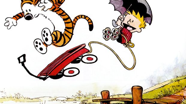 Pictures Wallpapers Cute Calvin and Hobbes.