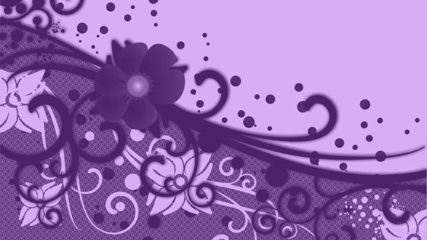 Purple Love Wallpaper.