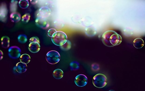 Real Bubble PC Wallpaper.