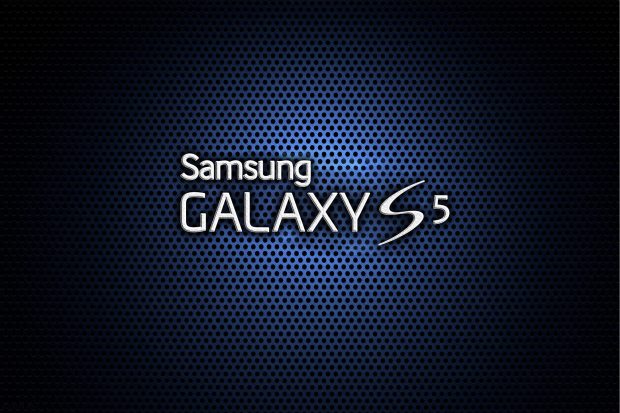 Samsung Galaxy S5 Logo HD Wallpaper.