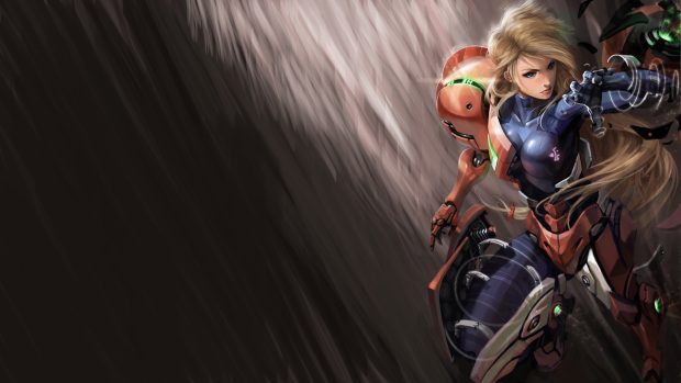 Samus Aran HD Wallpaper.