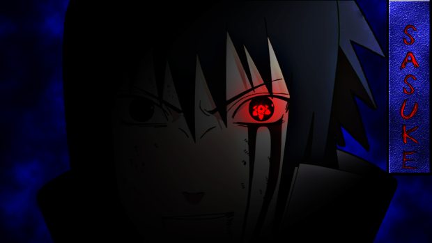 Sasuke evil badass wallpaper by GameZBase.