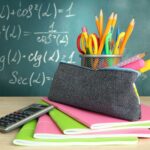 School Mathematics Wallpaper Background.