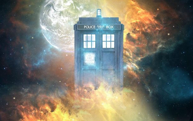 Screen Pictures Tardis Blue Wallpaper.