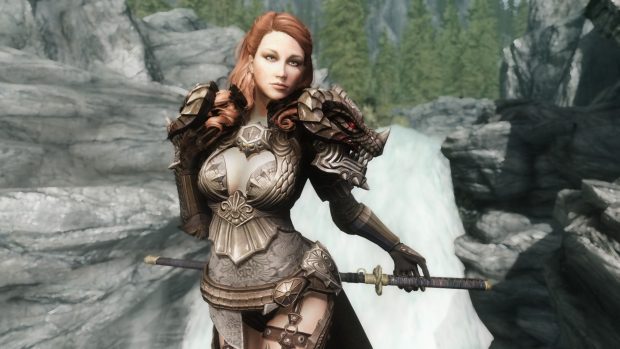 Skyrim Girl Warrior Wallpapers.