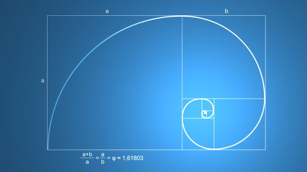 Square spiral mathematics wallpaper patterns.