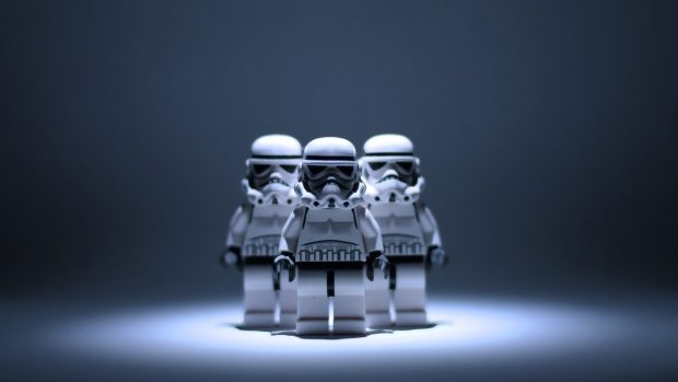 Stormtrooper lego star wars digital art HD wallpapers.