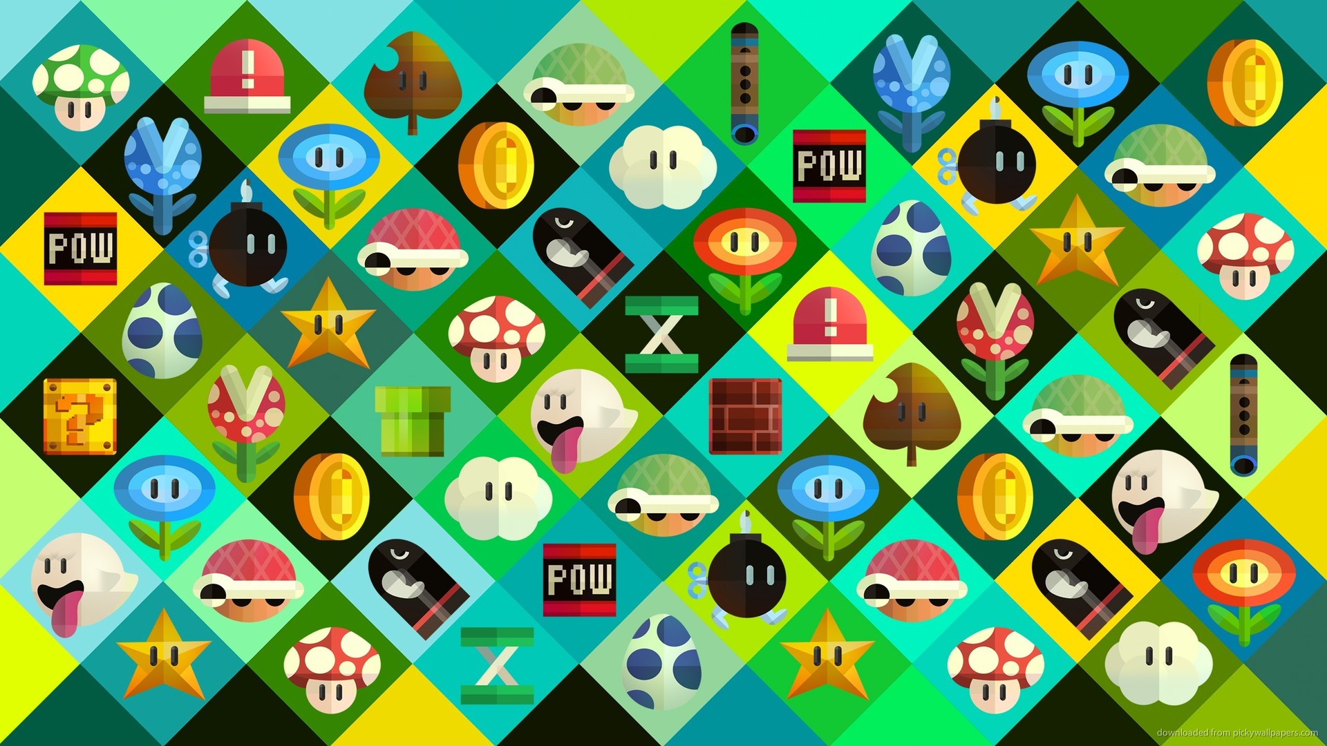 Free Super Mario Wallpapers Download | PixelsTalk.Net