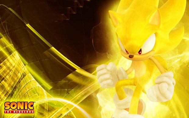 Super Sonic Wallpaper by SonicTheHedgehogBG.