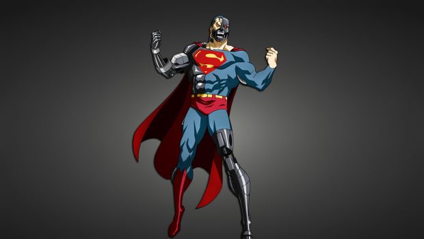 Superman superhero cyborg images wallpapers.