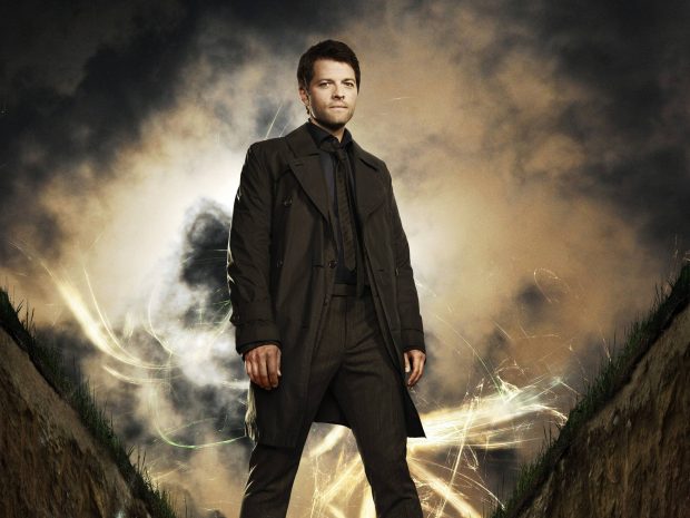 Supernatural Castiel Wallpaper.