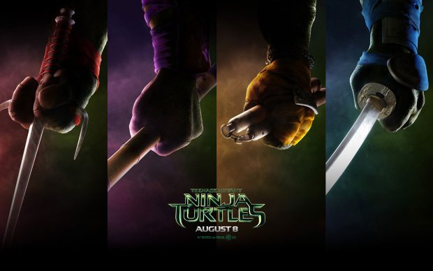 Teenage Mutant Ninja Turtles 2014 Desktop Wallpaper HD.