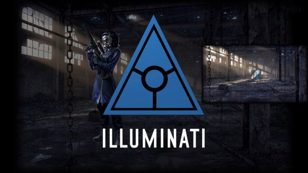 The secret world illuminati HD game wallpaper.