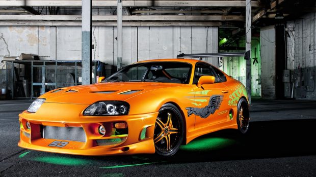 Toyota Supra Fast And Furious HD Wallpaper.