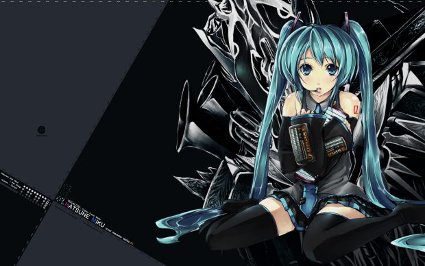Vocaloid Background.
