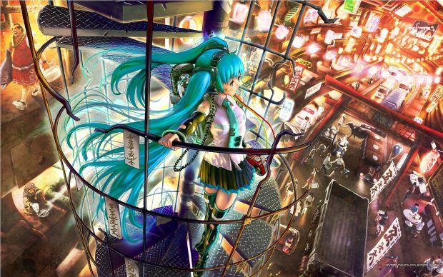 Vocaloid Desktop Backgrounds.