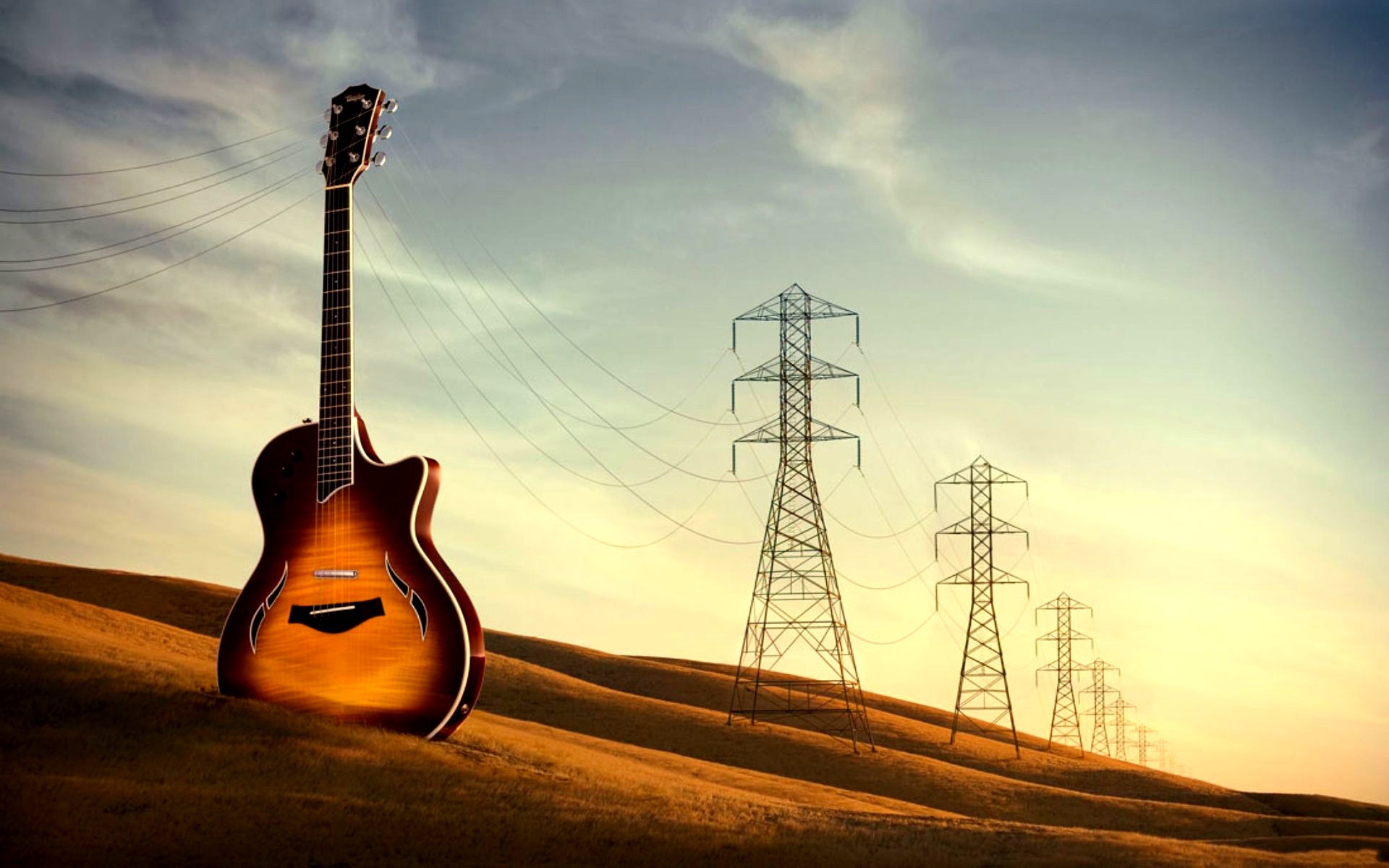 Guitar Desktop Wallpaper Hd