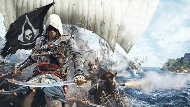Wallpapers assassins creed 4 black flag game hd.