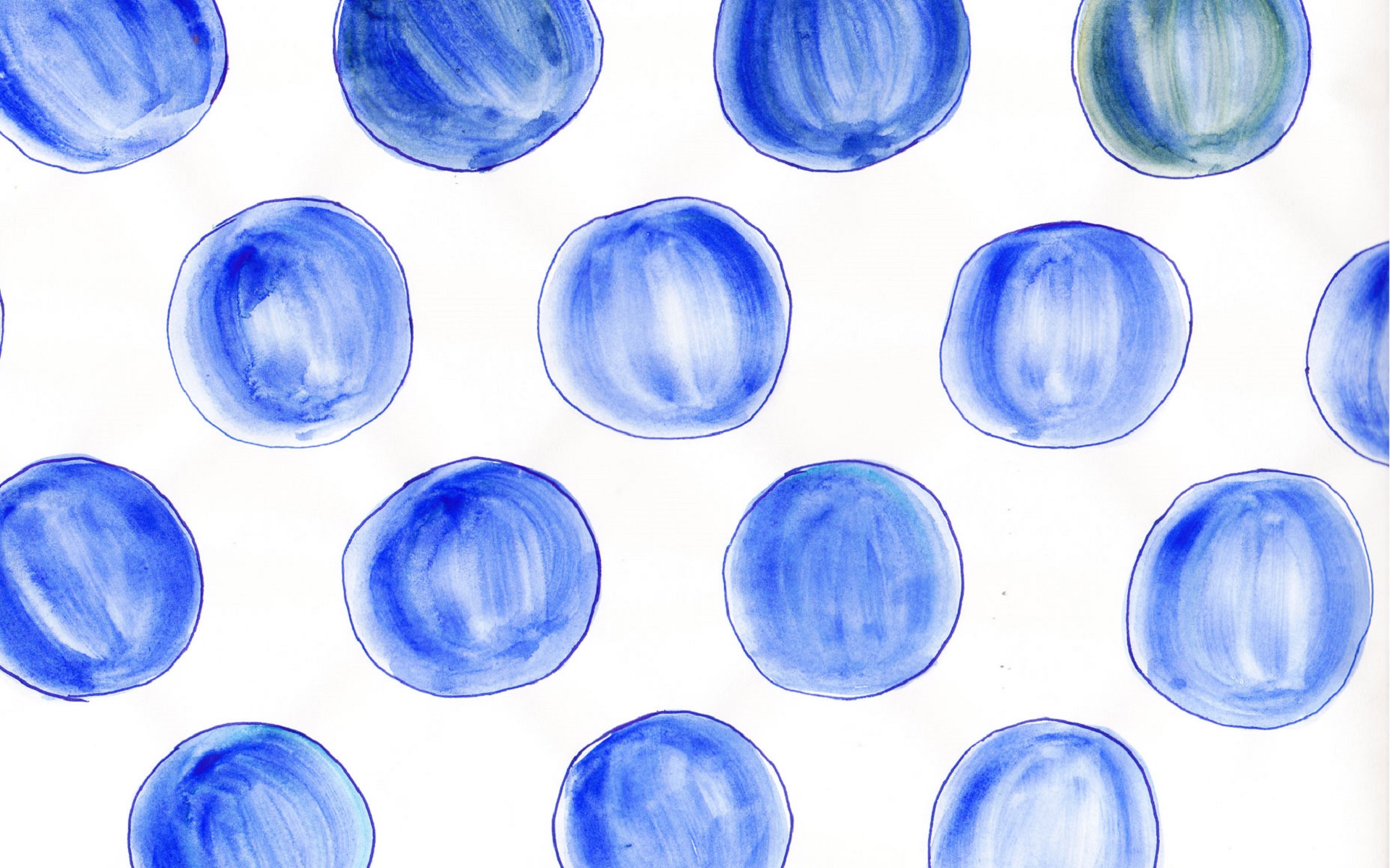 Blue Watercolor Wallpaper | PixelsTalk.Net