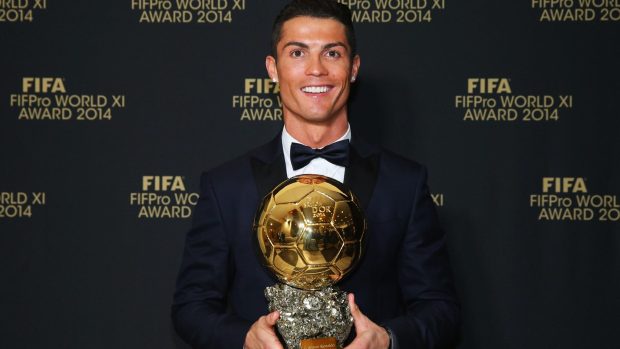 Winner cristiano ronaldo of portugal and real madrid.