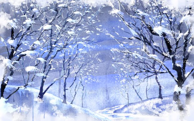 Winter park romantic frozen wallpaper christmas gallery random.