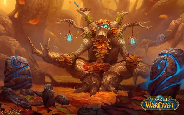 World Of Warcraft Dota 2 Game Wallpaper Full HD.