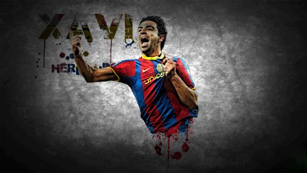 Xavi Hernandez FC Barcelona Wallpaper Backgrounds.