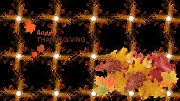 3D Thanksgiving Desktop Wallpaper.