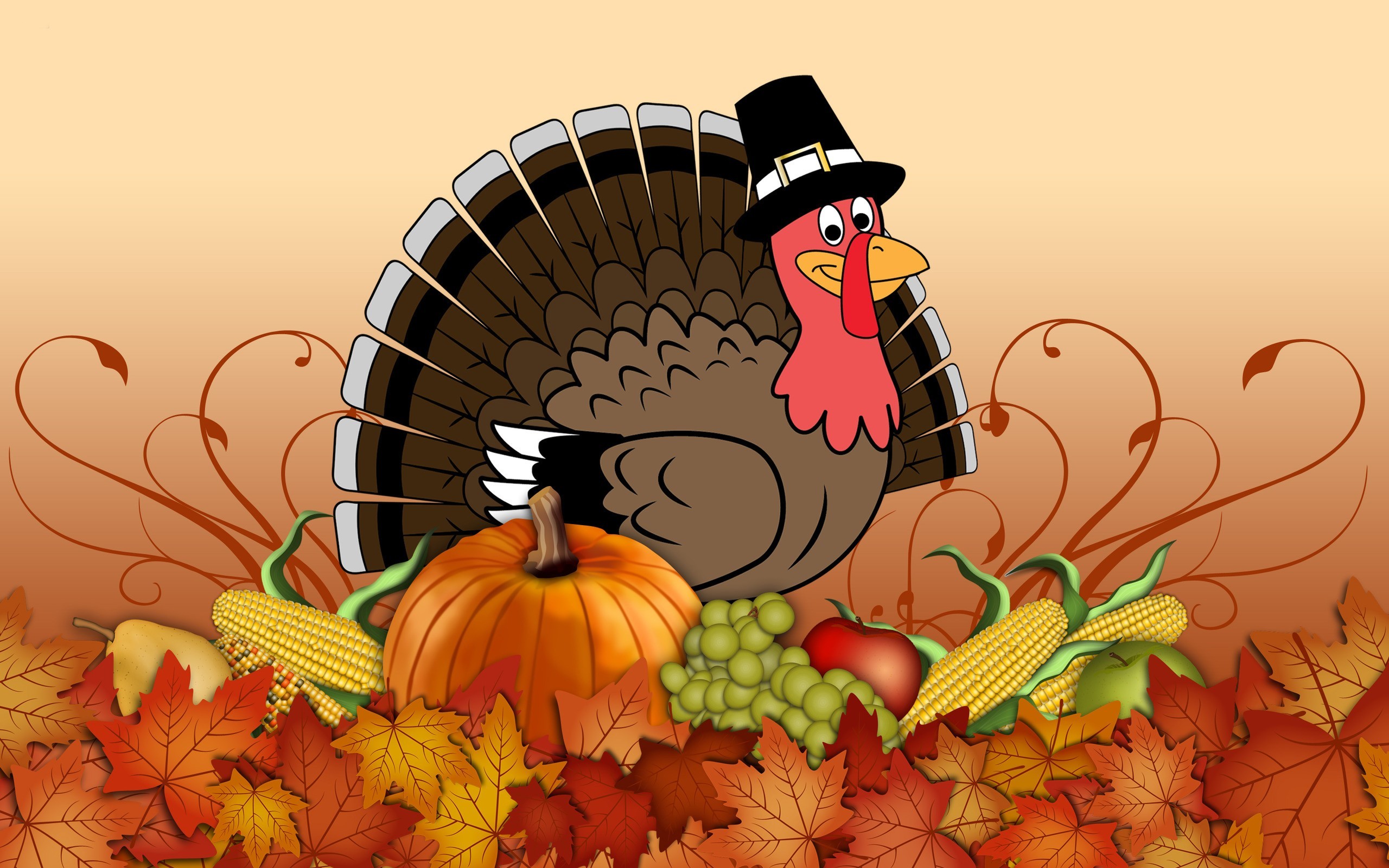 3D Thanksgiving Backgrounds Download Free | PixelsTalk.Net2560 x 1600