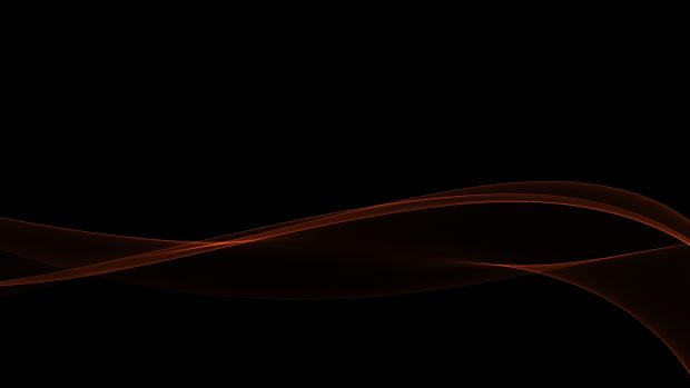 Abstract black minimalistic waves gradient wallpaper hd.