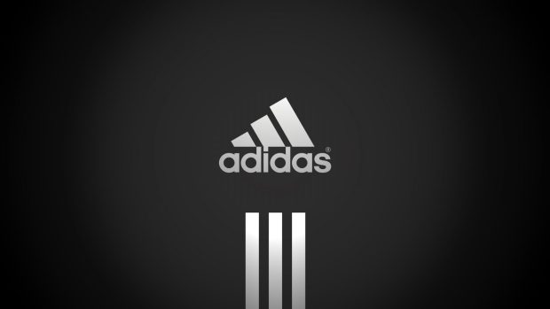 Adidas Black 1080p Hd Logo Desktop Wallpaper.
