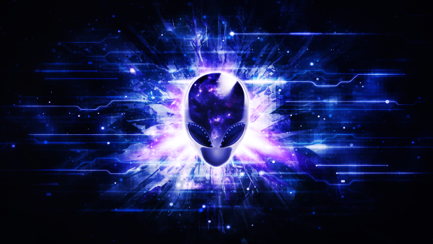 Alien head hd digital art wallpaper.