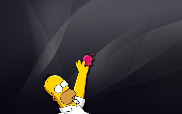 Apple HD Simpsons Wallpapers 2560x1600.