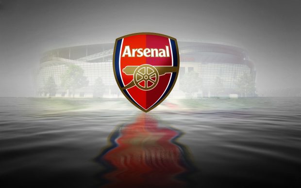 Arsenal Logo Reflection Water Wallpaper Sport HD Free.