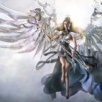 Awesome Angel 3D Fantasy Wallpaper HD Widescreen.