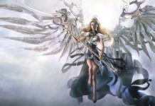Awesome Angel 3D Fantasy Wallpaper HD Widescreen.