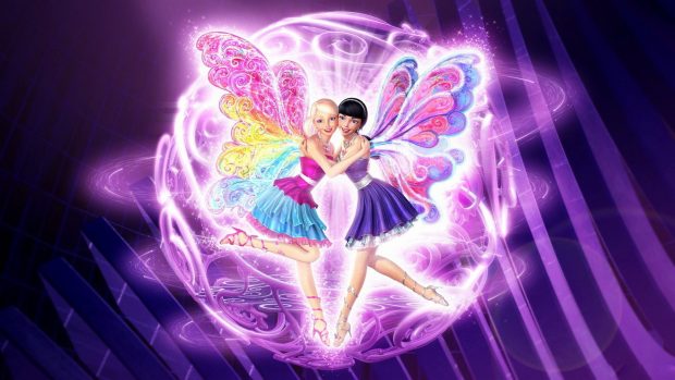 Barbie cute wallpaper fairy twins wallpapers.