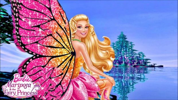 Barbie wallpaper fairy.