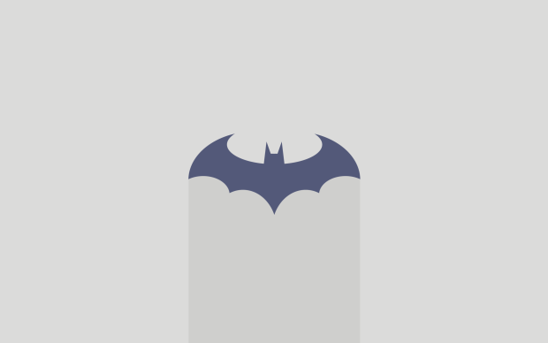 Batman Minimal wallpaper light.