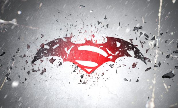 Batman V Superman Logo HD Wallpaper.